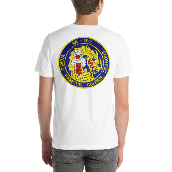 VA-192 WORLD FAMOUS GOLDEN DRAGONS SSHWFGD ATKRON 192 Short-Sleeve Unisex T-Shirt - Multiple Colors