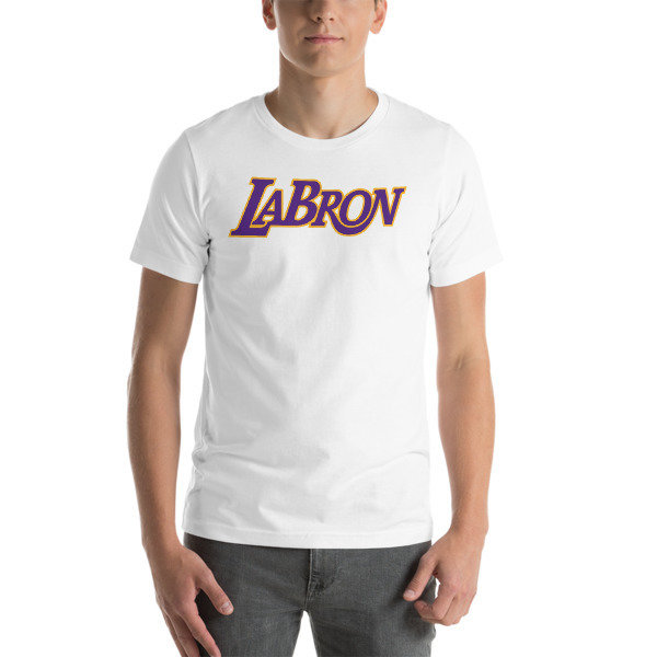 LABron White Short-Sleeve Unisex T-Shirt