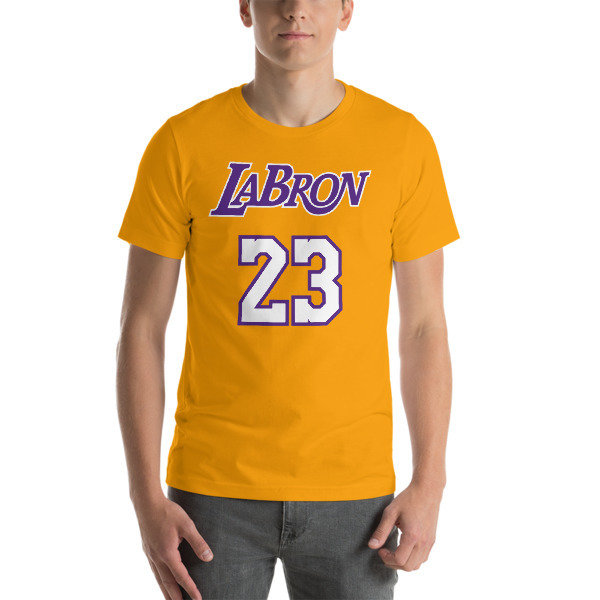 LABron Gold Short-Sleeve Unisex T-Shirt