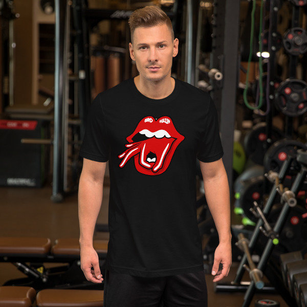 BROMAZIN BROLLING STONES Short-Sleeve Unisex T-Shirt