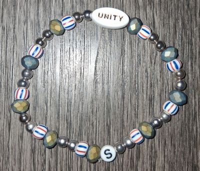 "The Emerald of Justice" Mens' Beaded Bracelet by SHYNAI