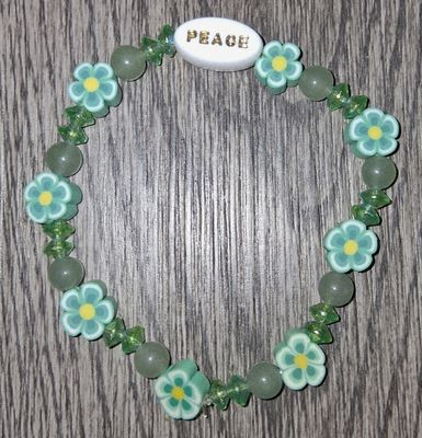 "The Forest of Peace" Mens' Beaded Bracelet by SHYNAI