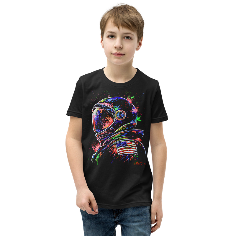 Drawn by Lance ASTRONAUT Premium Youth Short Sleeve T-Shirt
