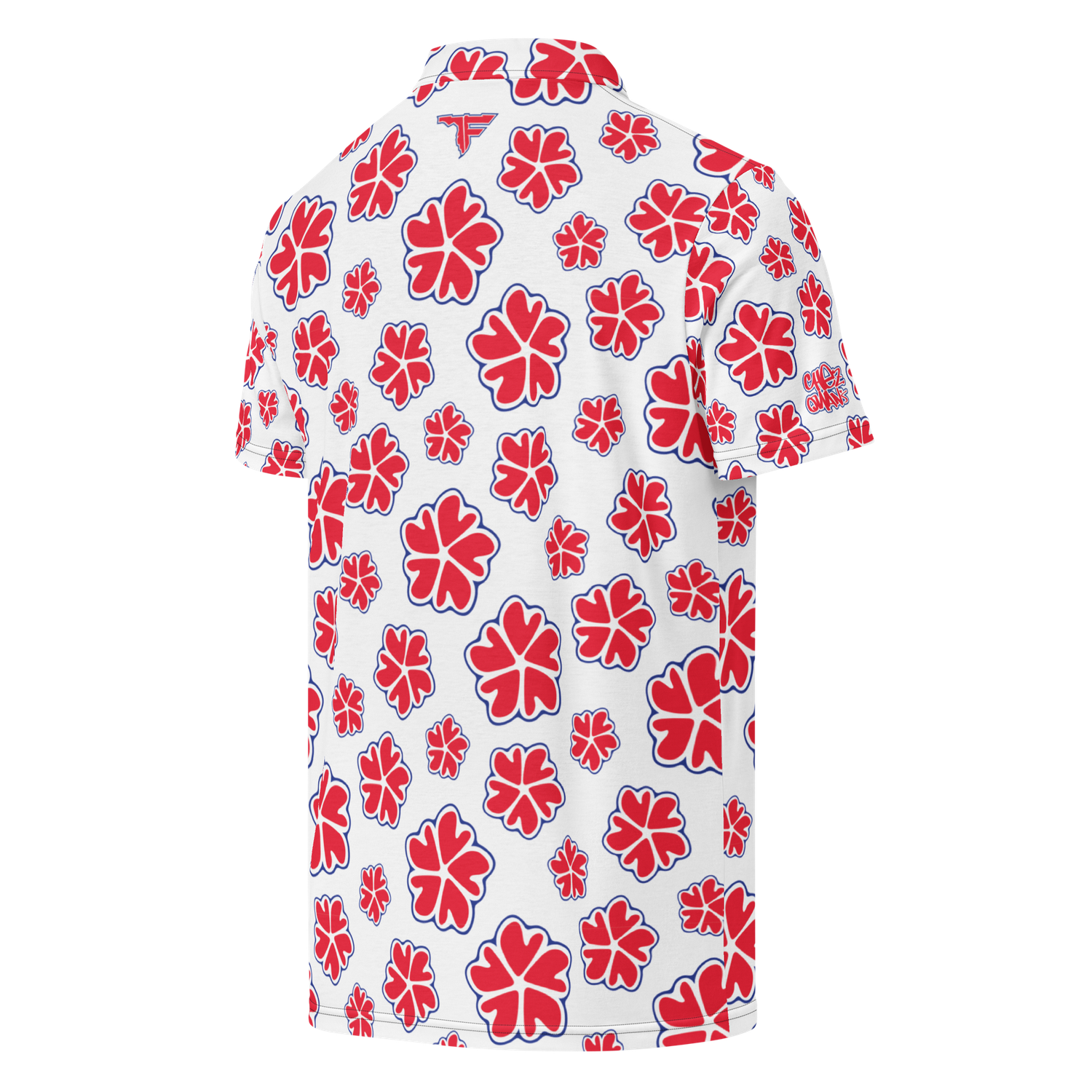 CHEZ QUAN'S FLORAL Flomazin FloFormance Premium Polo