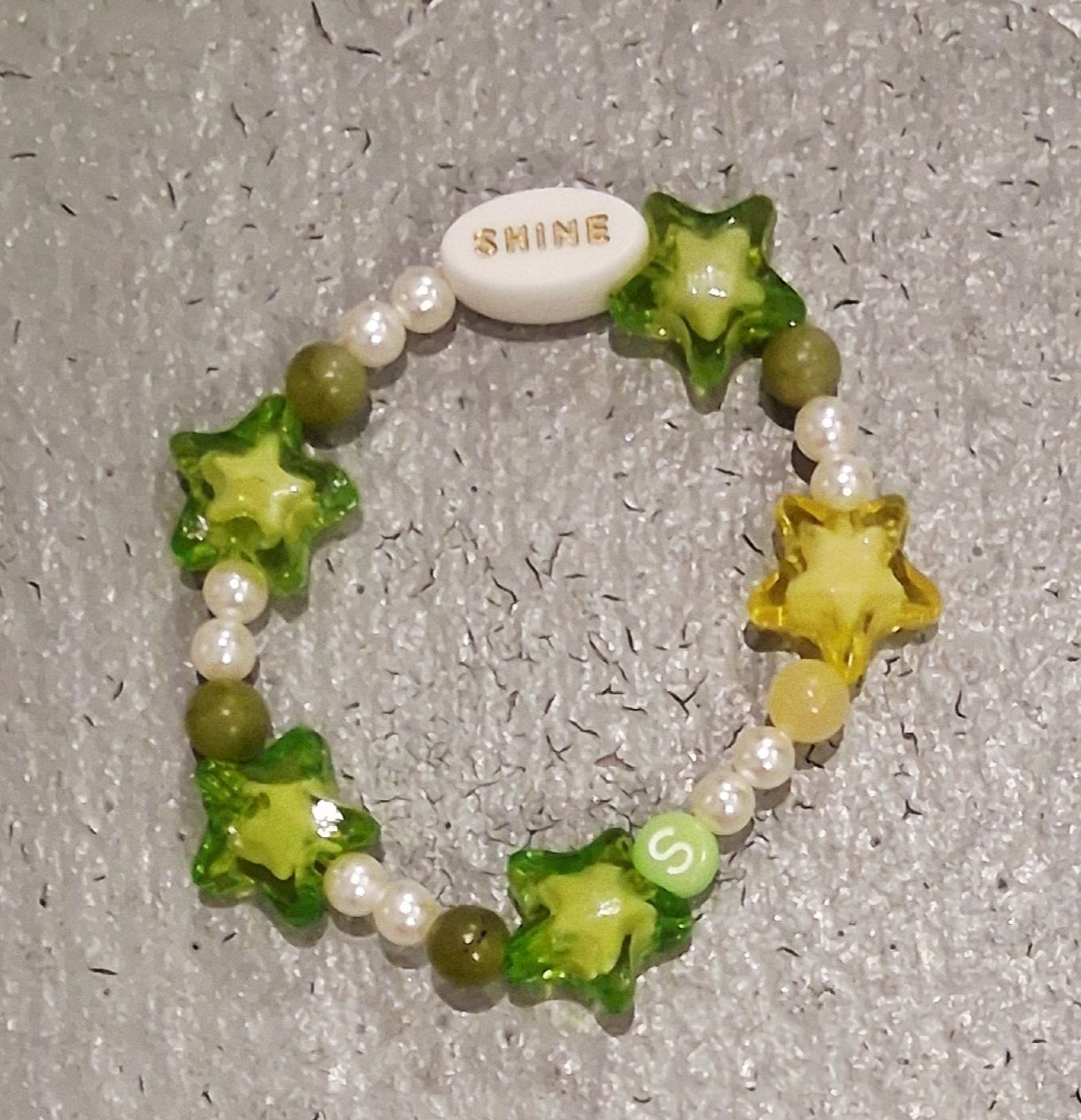 "The Shining Star Pearl" Women's Beaded Bracelet by SHYNAI