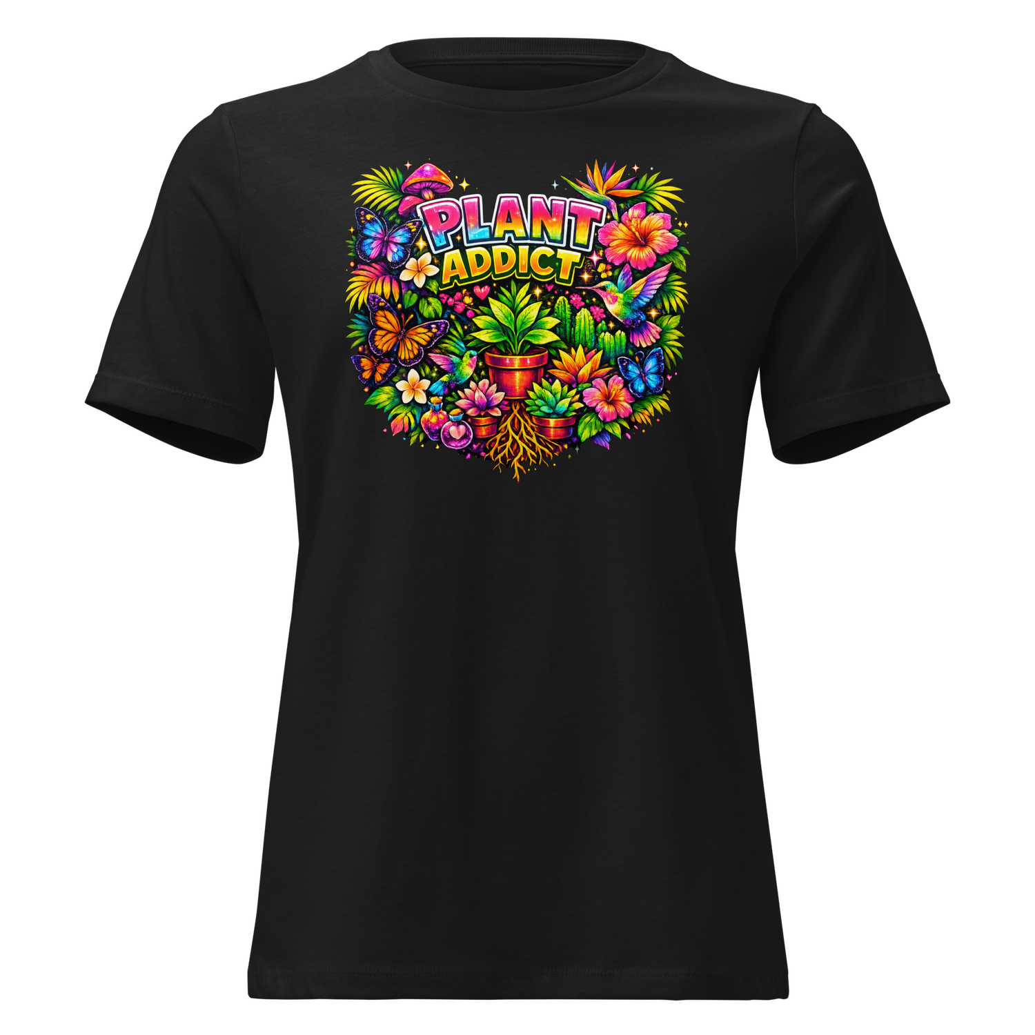 PLANT ADDICT Premium Women's Relaxed T-Shirt