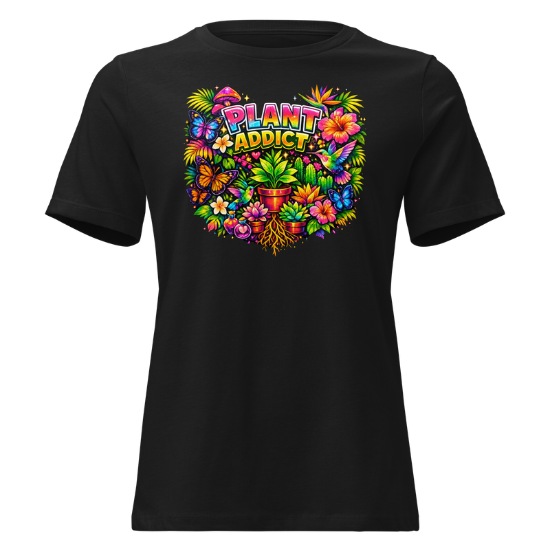 PLANT ADDICT Premium Women's Relaxed T-Shirt