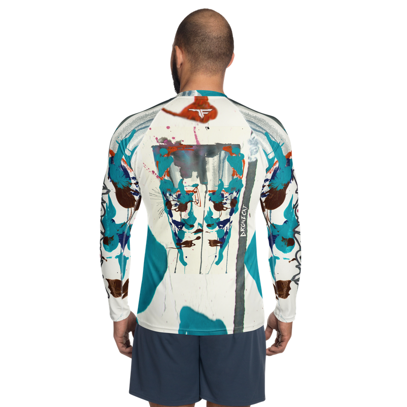 DRONECAT with ESCIENCE Premium Men's Rash Guard