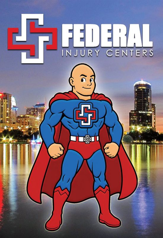 FEDERAL INJURY CENTERS Custom Air Freshener - 4" x 2.75"