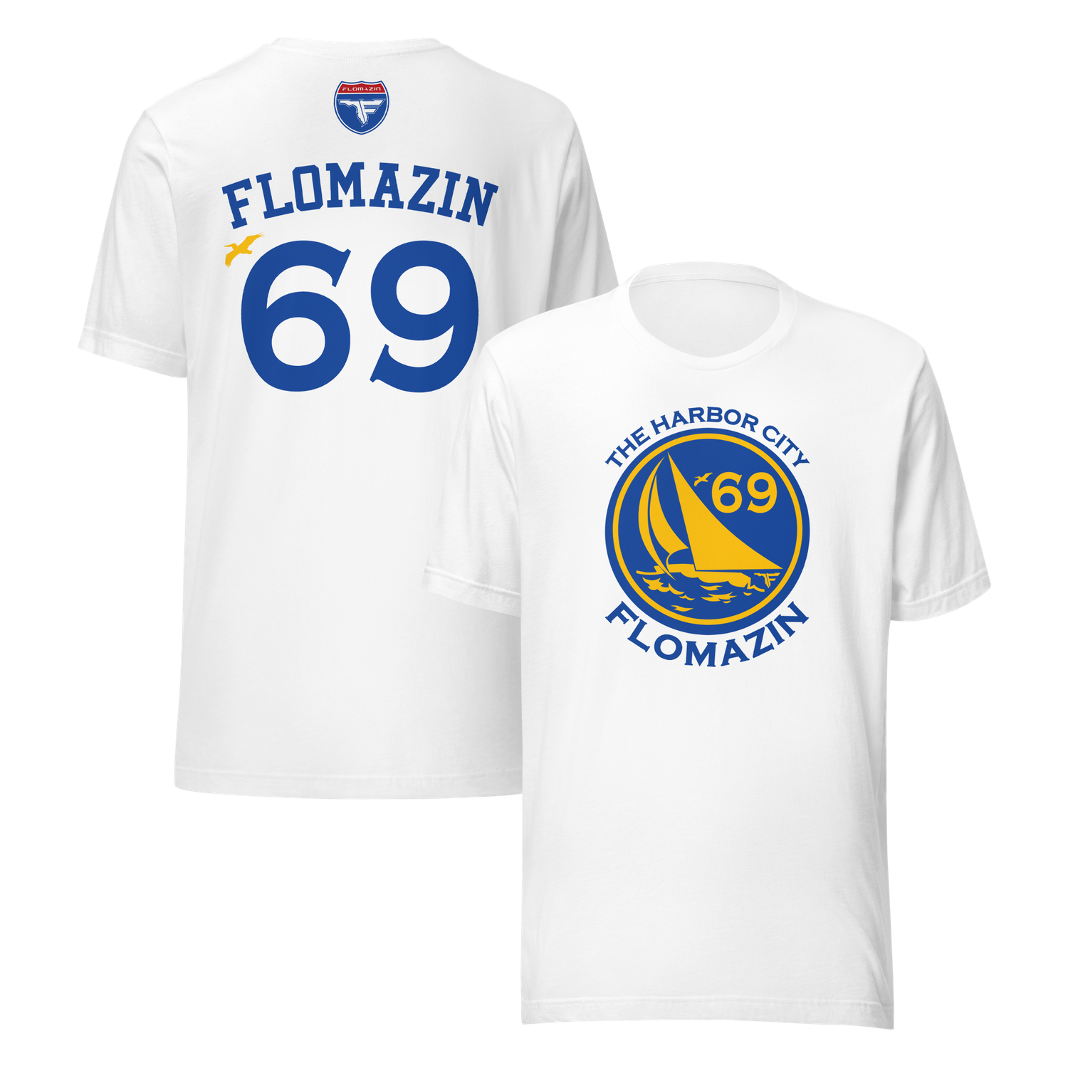 FLOMAZIN THE HARBOR CITY, MELBOURNE, FL 1969 Premium Unisex T-Shirt