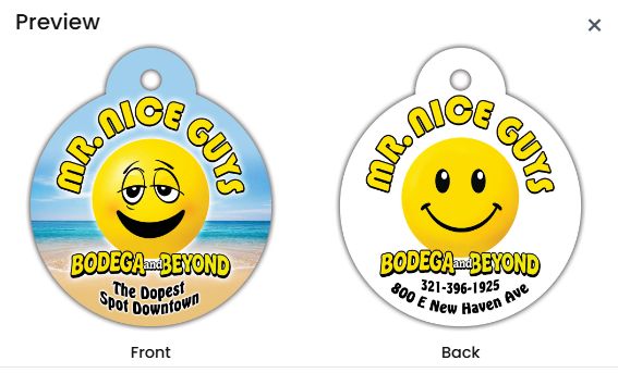 Custom Air Freshener - Round 2.75" x 3.2"