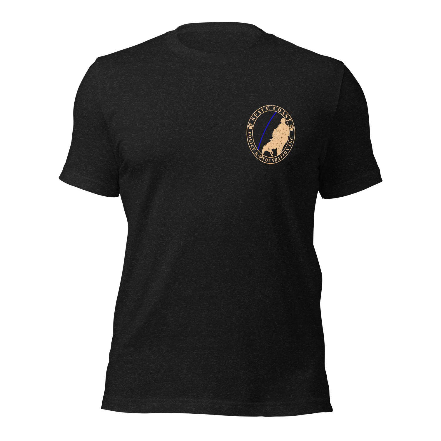 Space Coast Police K-9 Foundation Courage Under Fire Premium Unisex T-Shirt