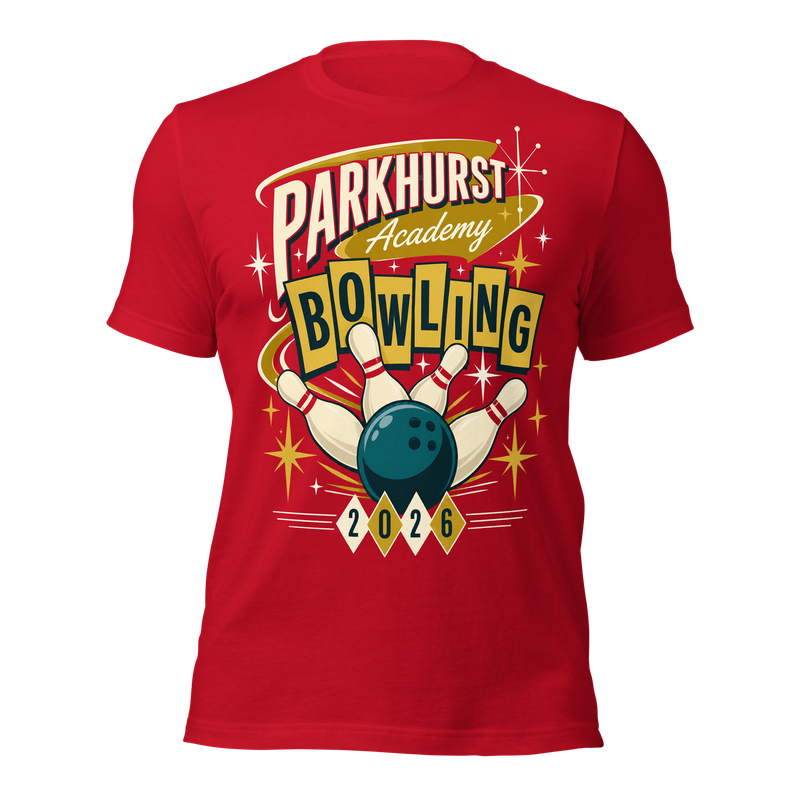 PARKHURST ACADEMY BOWLING 2026 Premium Unisex T-Shirt