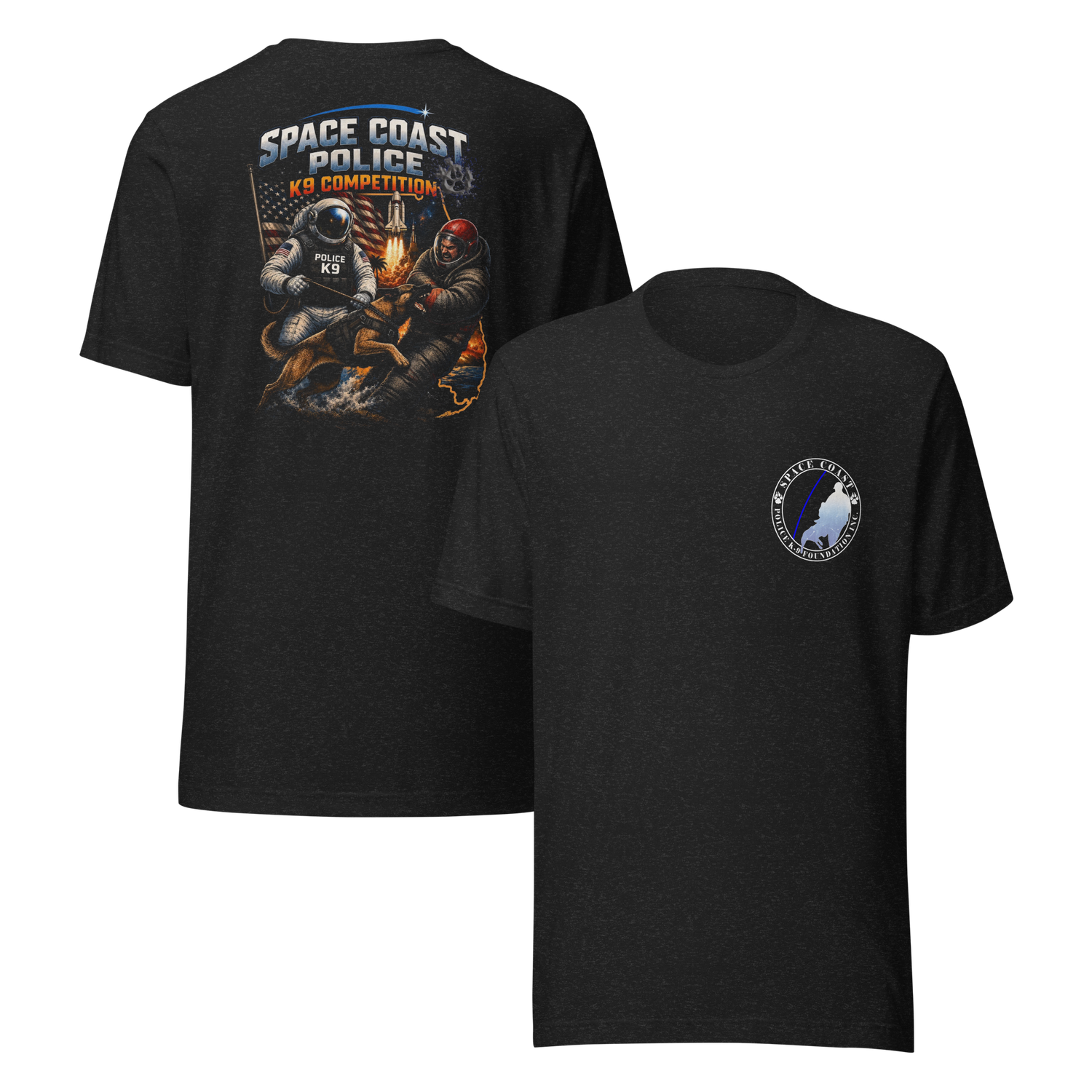 Space Coast Police K-9 Foundation 2026 Completion Premium Unisex T-Shirt
