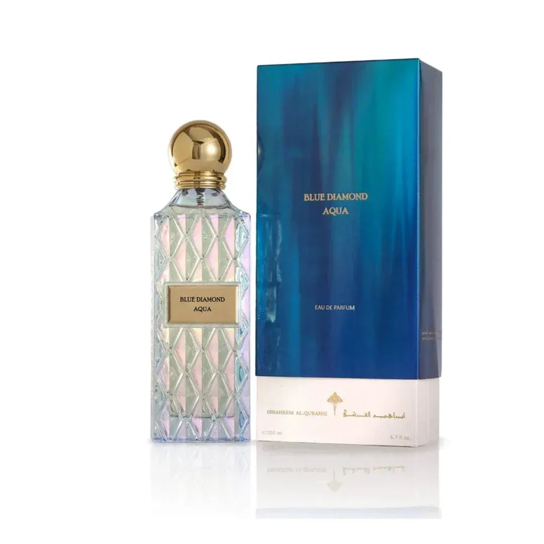 Ibrahim Al-Qurashi Blue Diamond Aqua Eau De Parfum 200Ml
