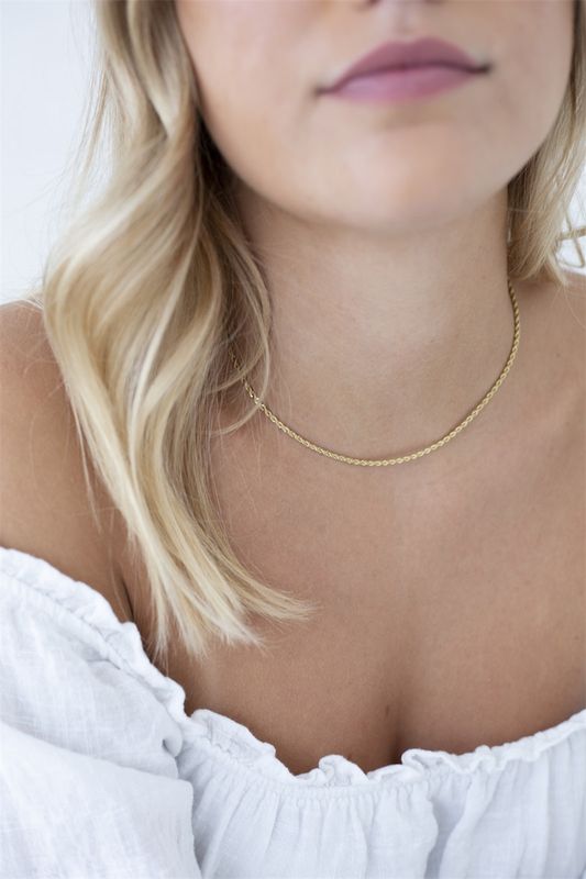 Ketting Small Twist Gold