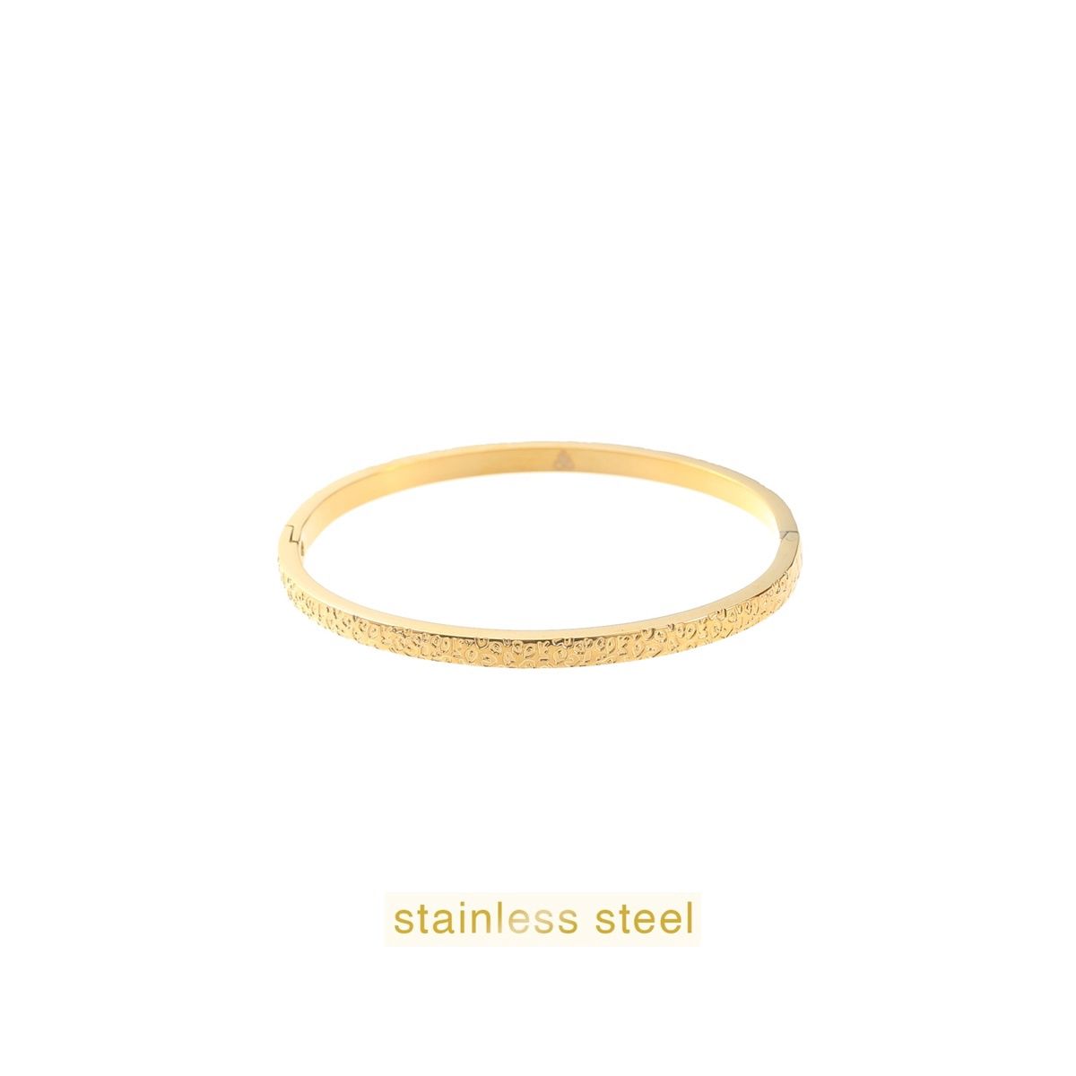 Leopard Bangle Gold