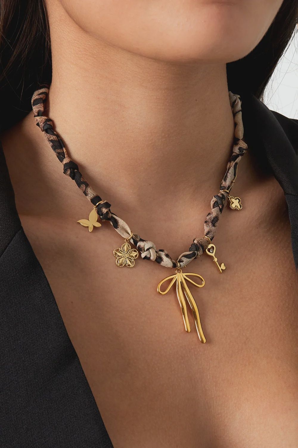 Ketting Trendy Leopard Gold