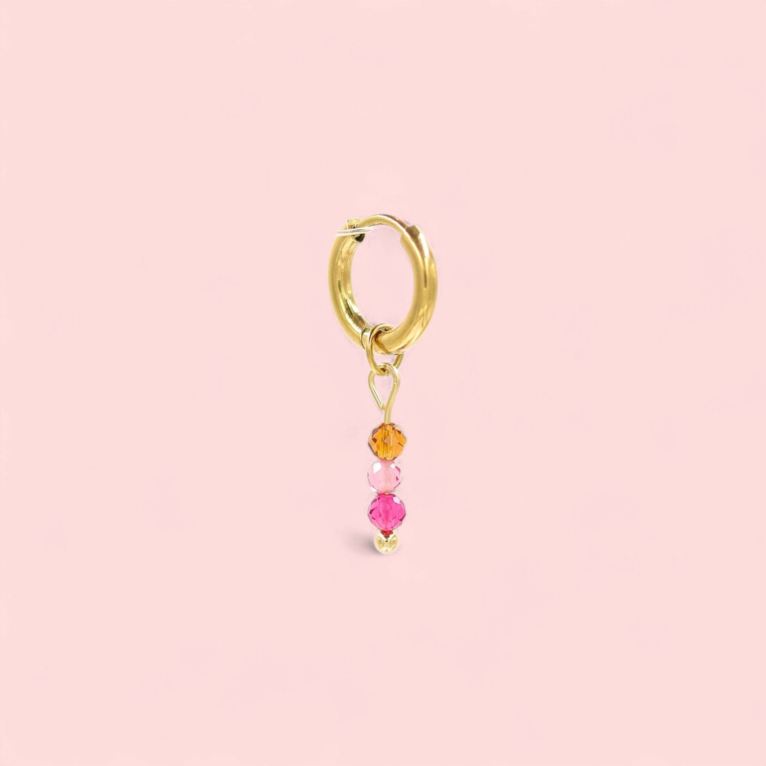 Sunrise Facet Oorbel