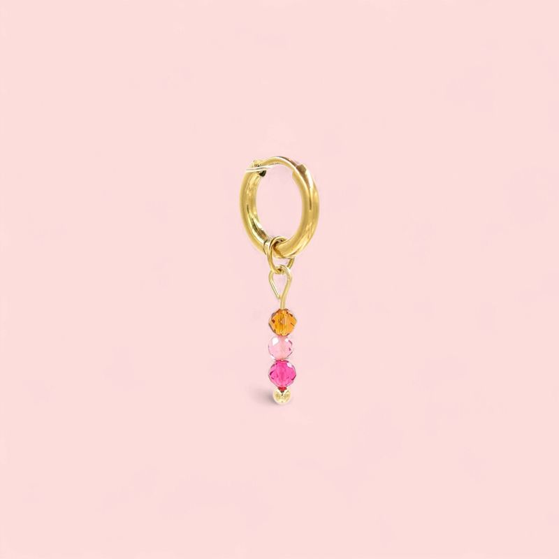 Sunrise Facet Oorbel