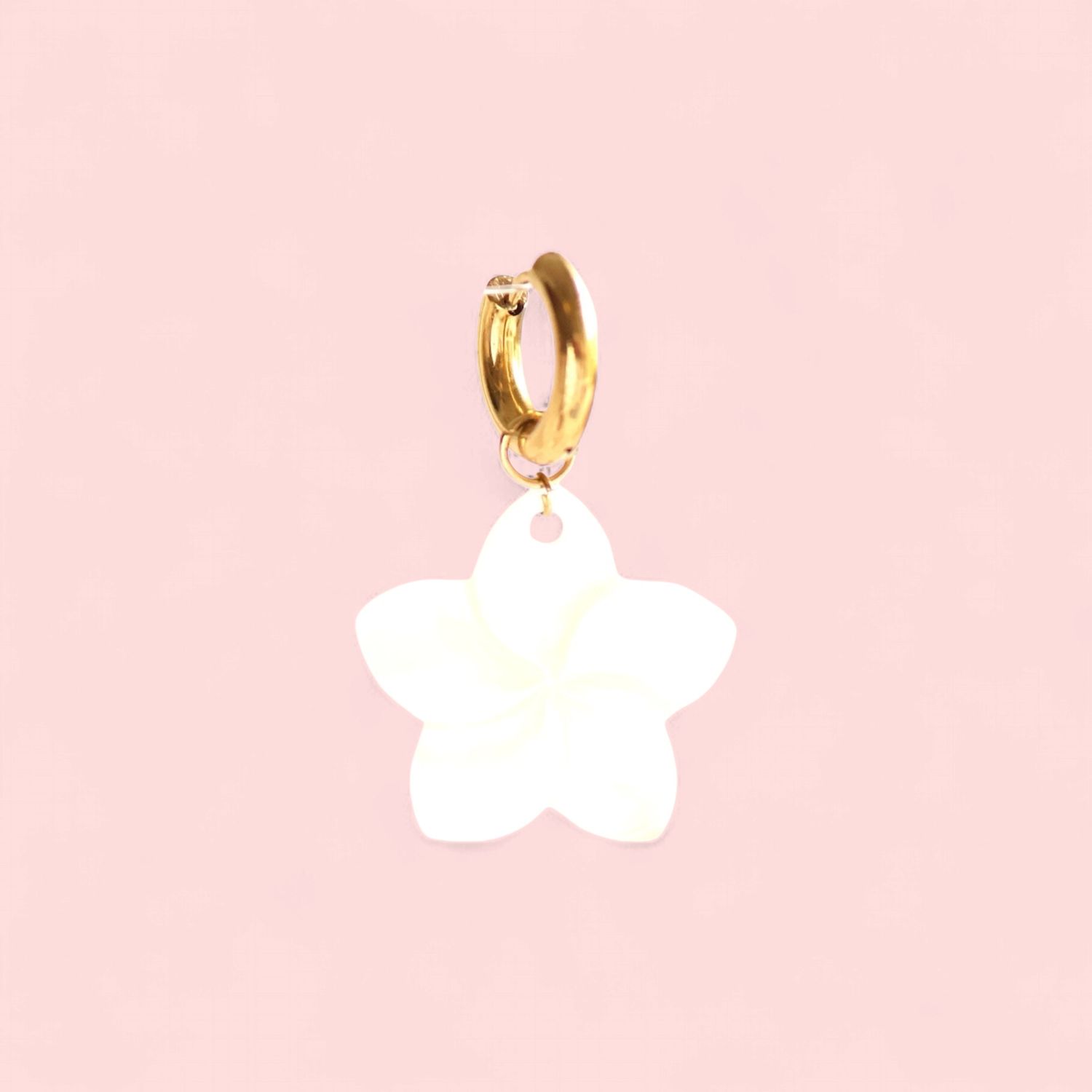 Shell Flower Oorbel