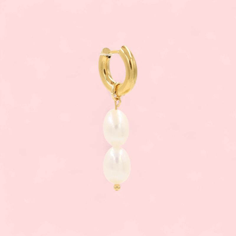 Statement Pearl Oorbel