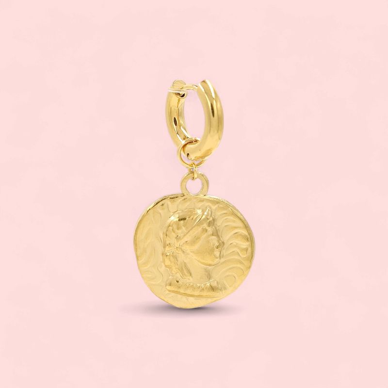 Renaissance Coin Oorbel