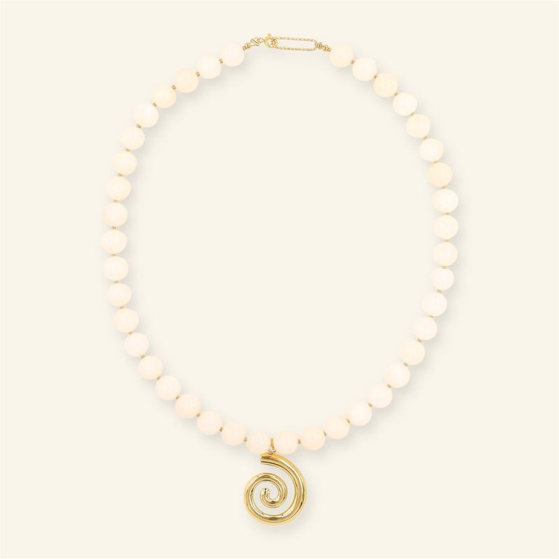 Milky Swirl Ketting