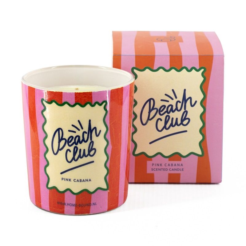 Geurkaars Pink Cabana 200g
