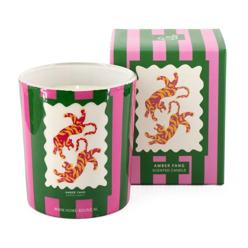 Geurkaars Amber Fang 200g