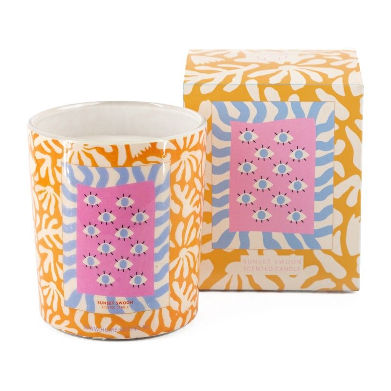 Geurkaars Sunset Woon 200g