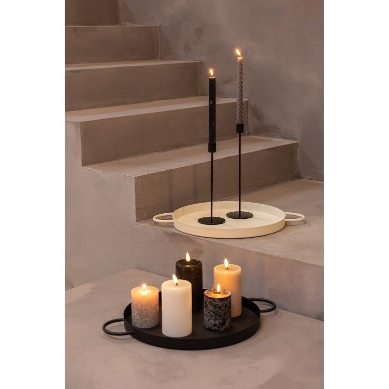 Rond Dienblad - Beige