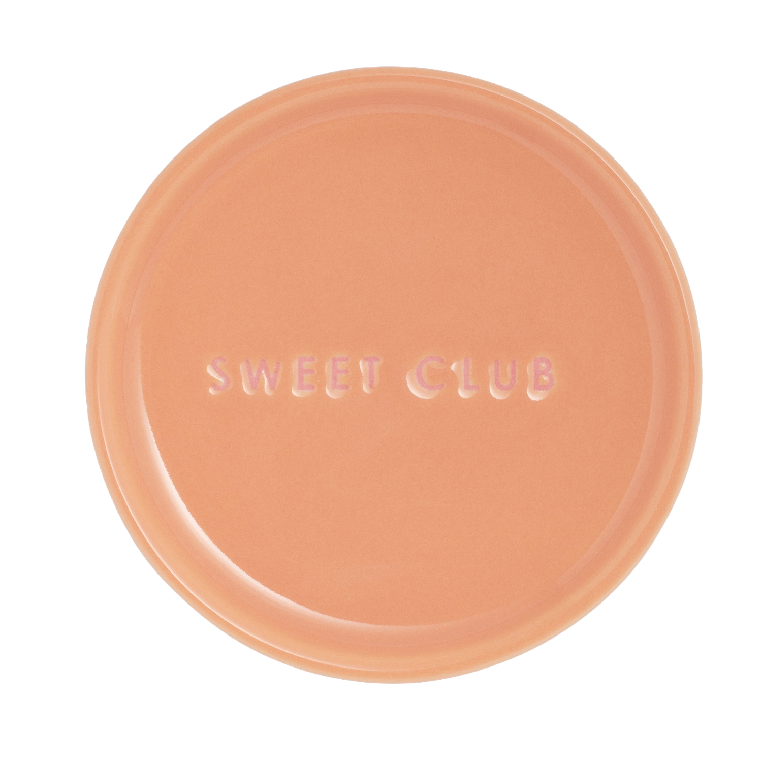 Petit Four Plate Ceramic SWEET CLUB - Orange