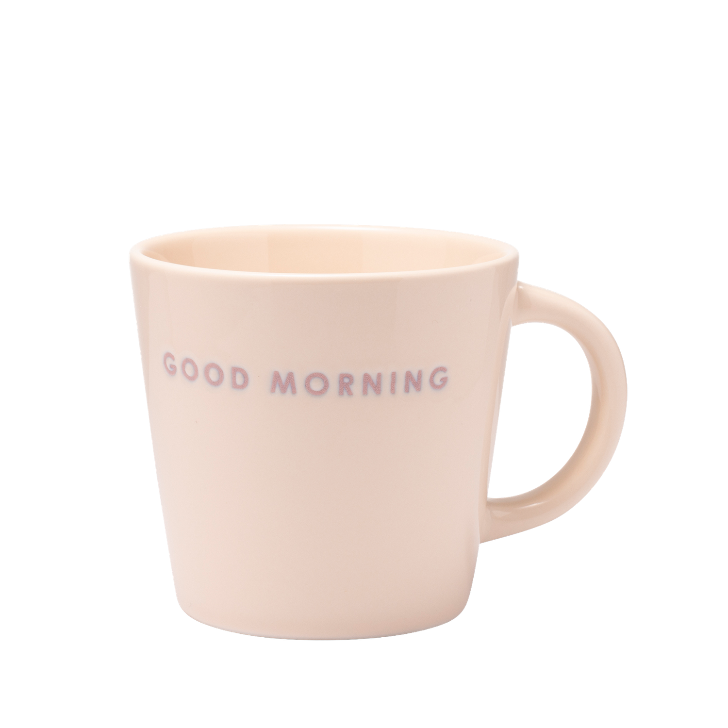 Cappuccino Cup Ceramic GOOD MORNING - Ecru 250ml