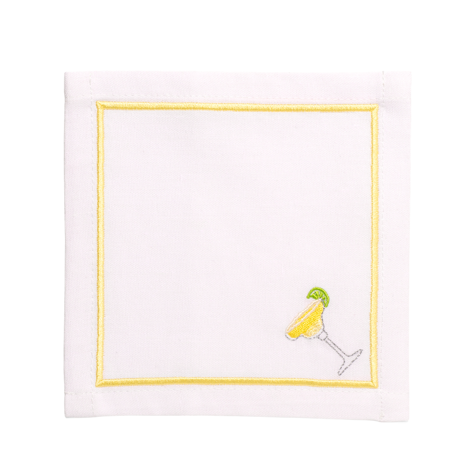 Cocktail Napkins Margarita White