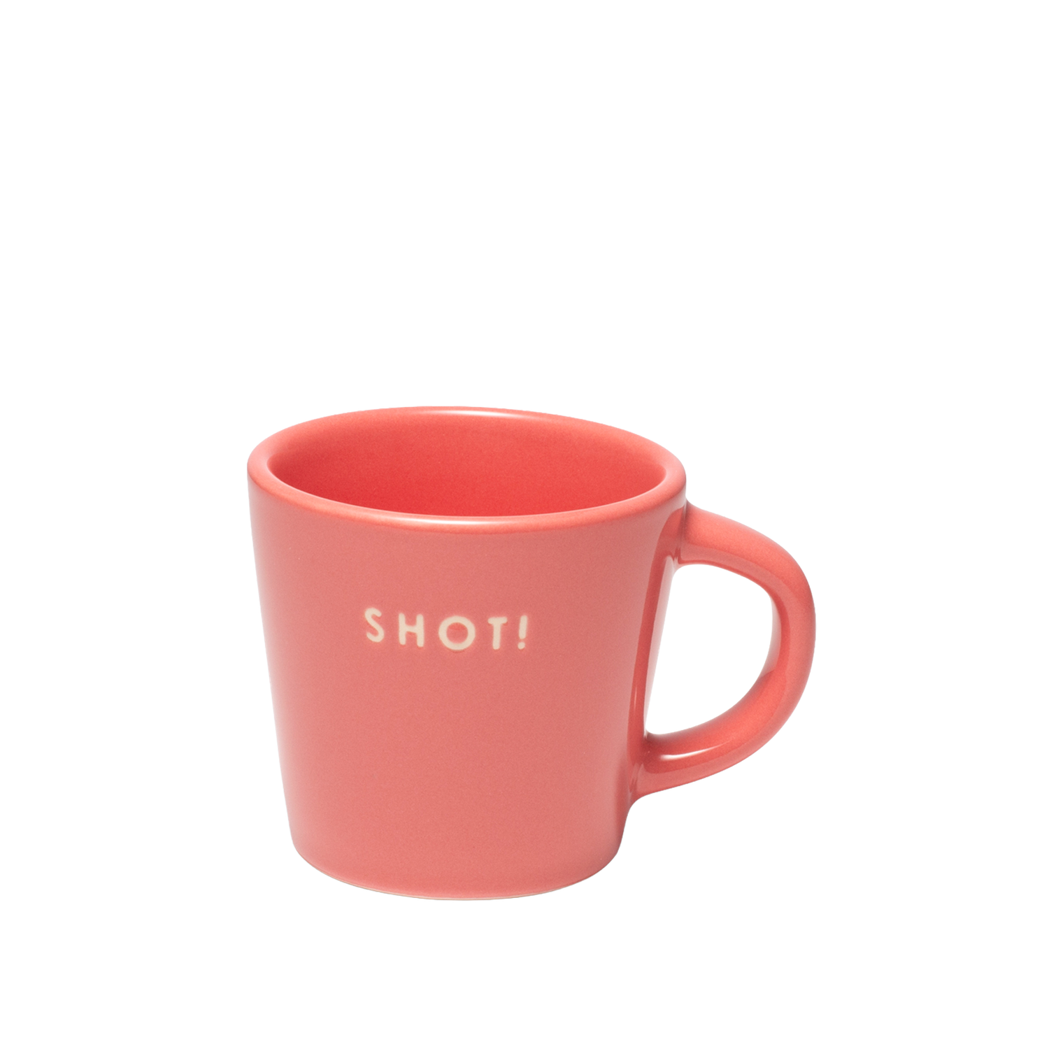 Espresso Cup Ceramic SHOT! - Coral 80ml