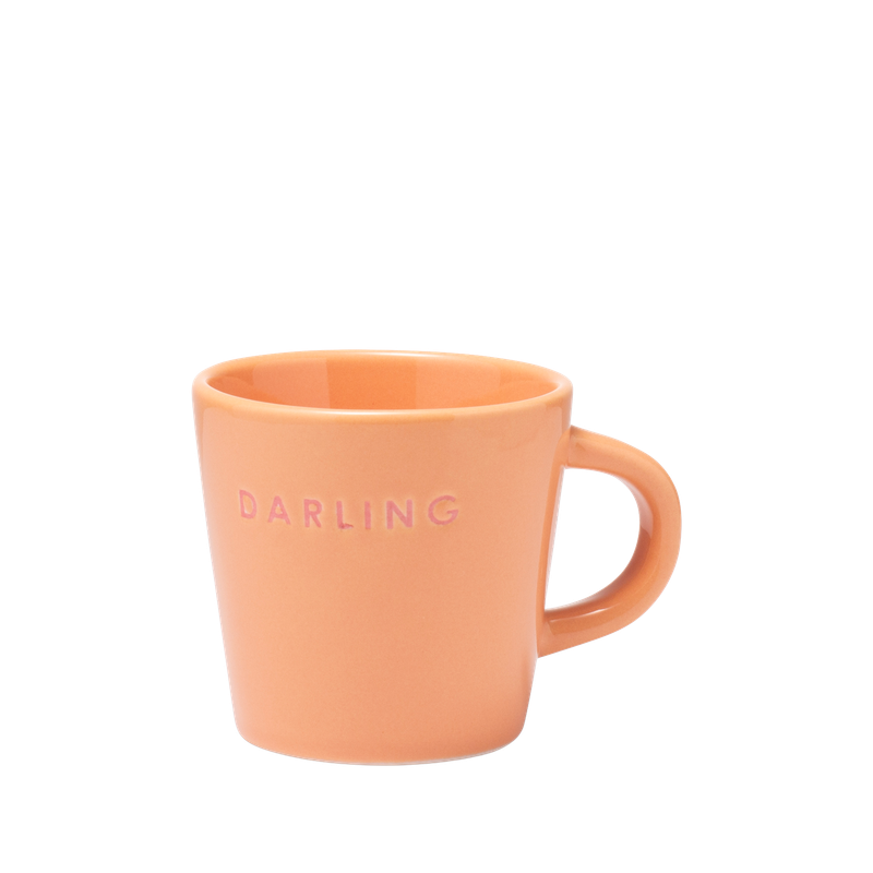 Espresso Cup Ceramic DARLING - Orange 80ml