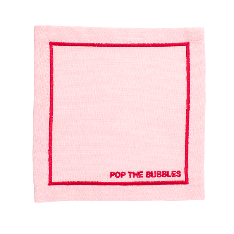 Cocktail Napkins Totally Tipsy Pink