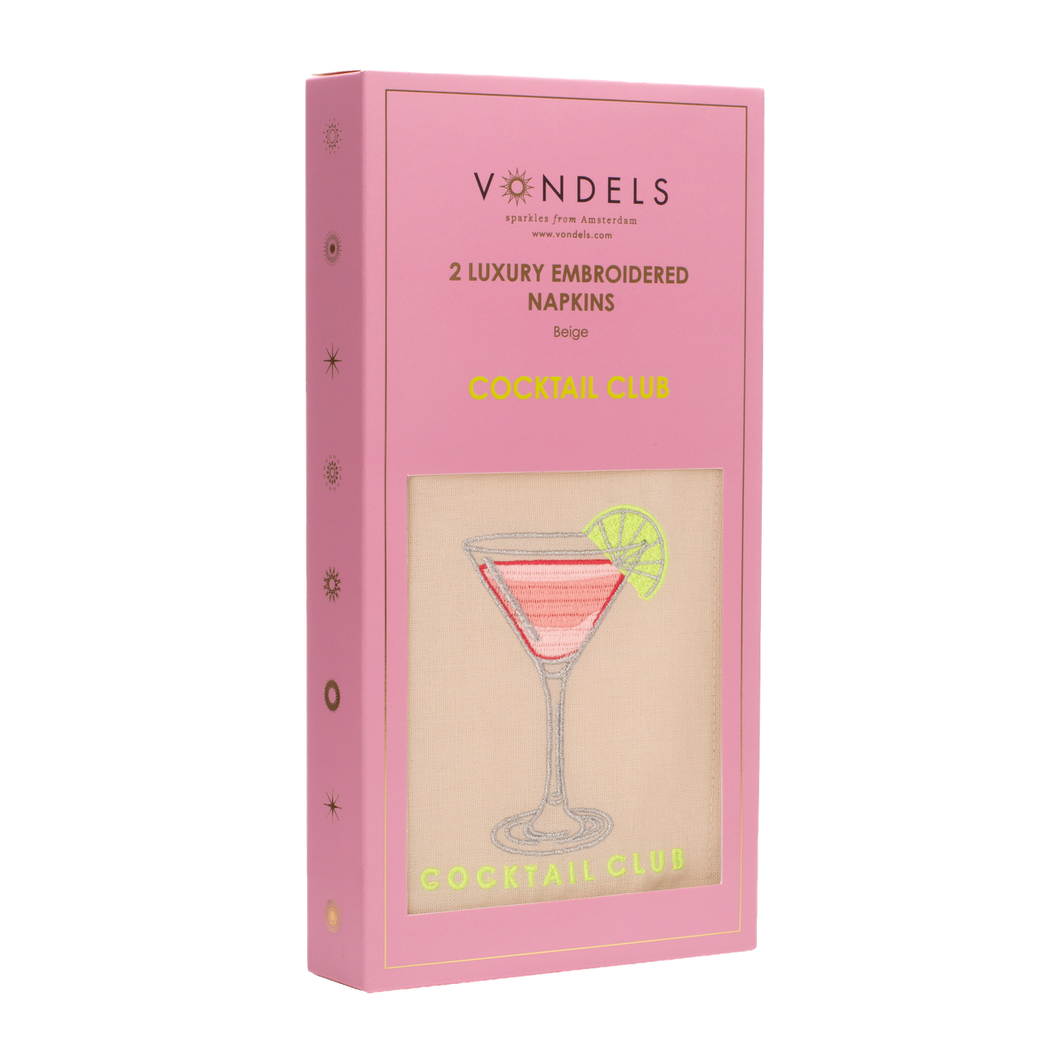 Napkins COCKTAIL CLUB - Beige