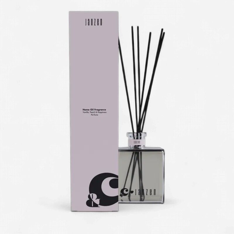 JANZEN Fragrance Sticks - &amp;C Vanilla, Peach &amp; Happiness