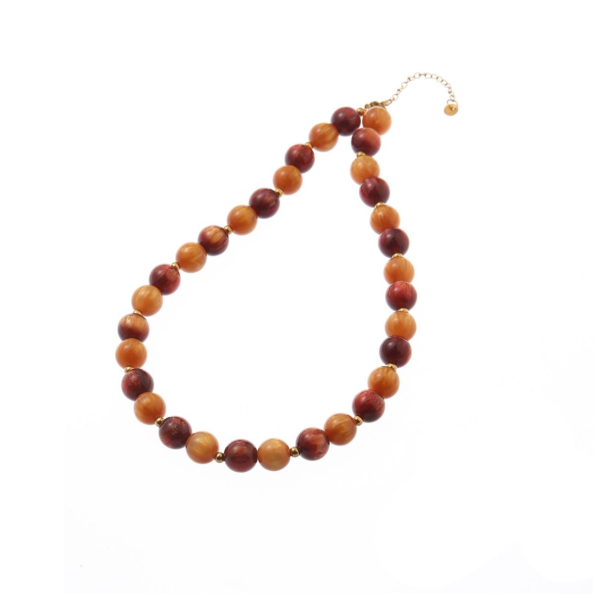 Glamour Stones Necklace - Honey
