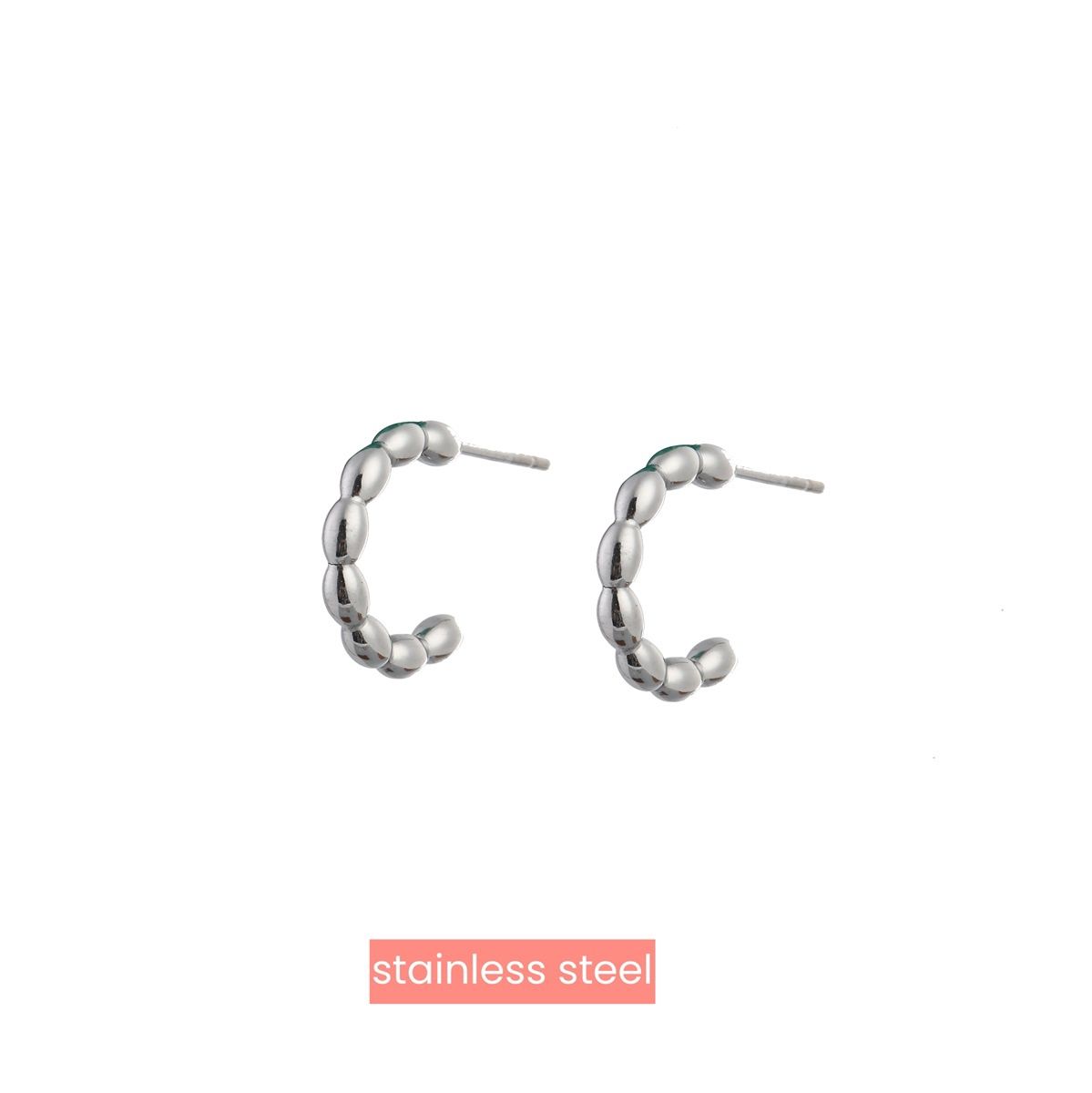 Small Balloon Hoop - Silver