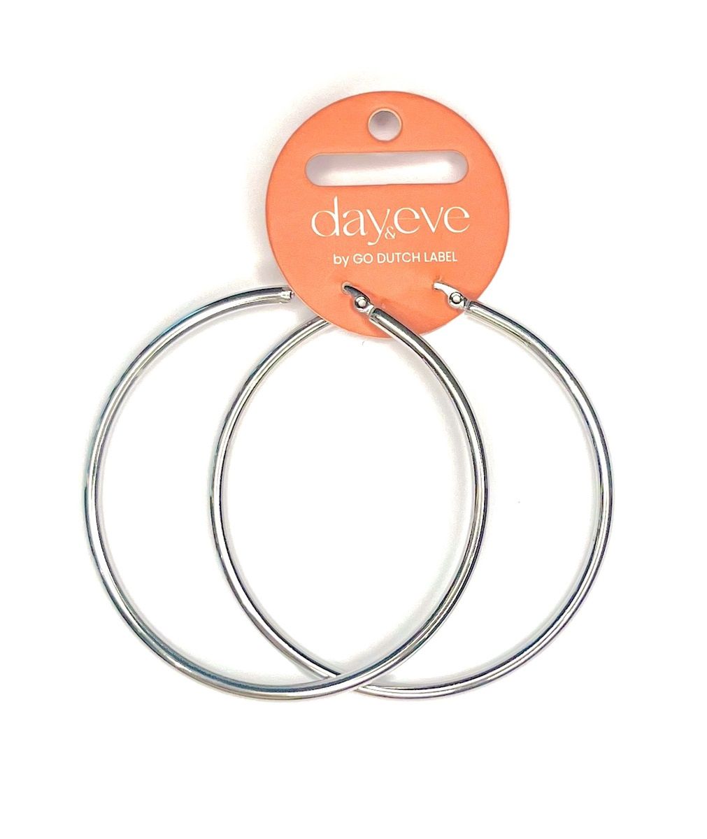Essential Hoop - 60mmx3mm Silver