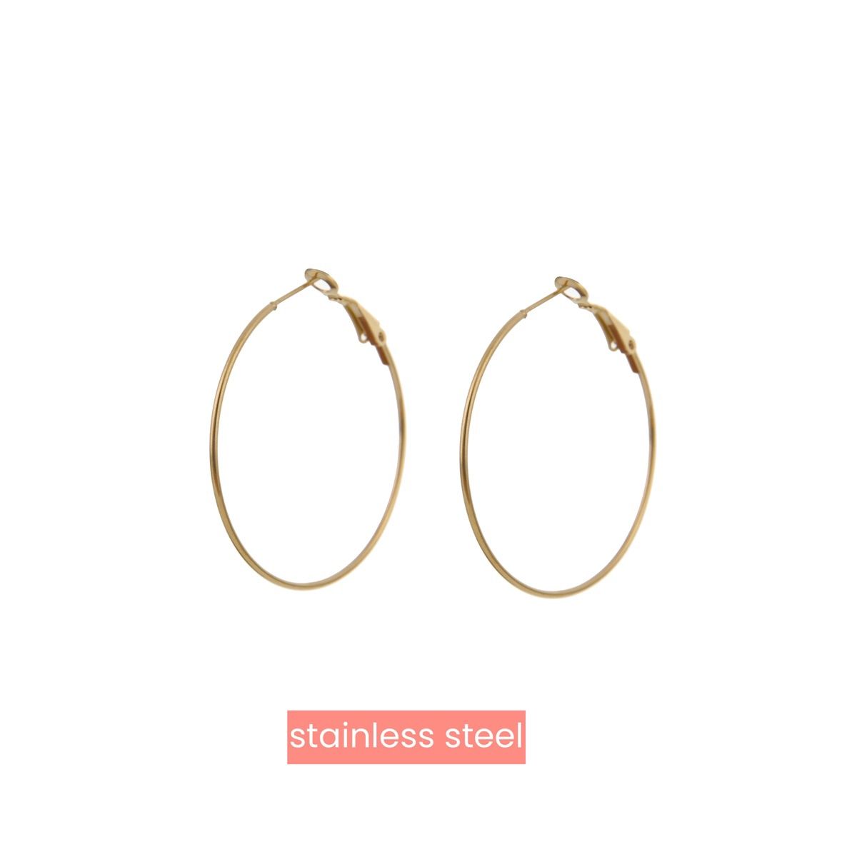 Essential Hoop - Gold 60mm