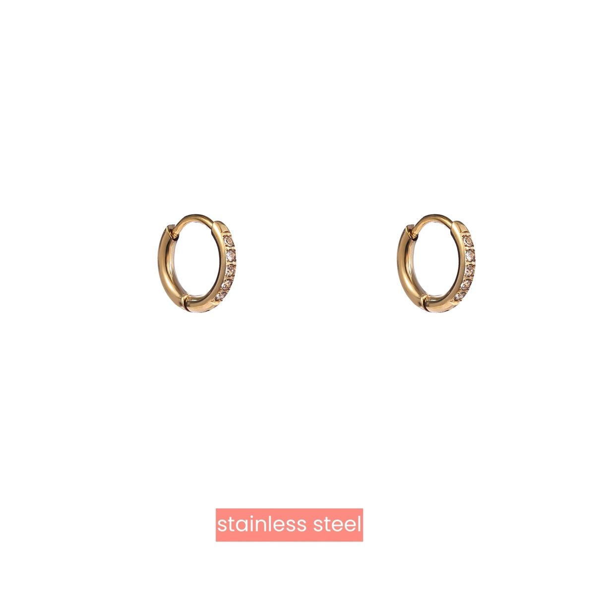 Sparkle Hoop 10mm - Gold