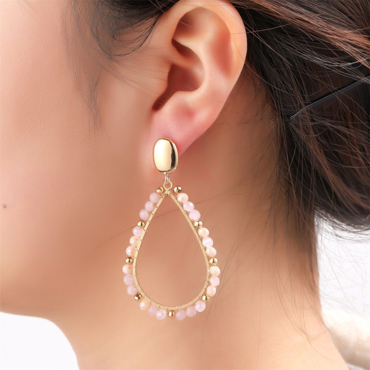 Oval Drop - Sugar Lilac