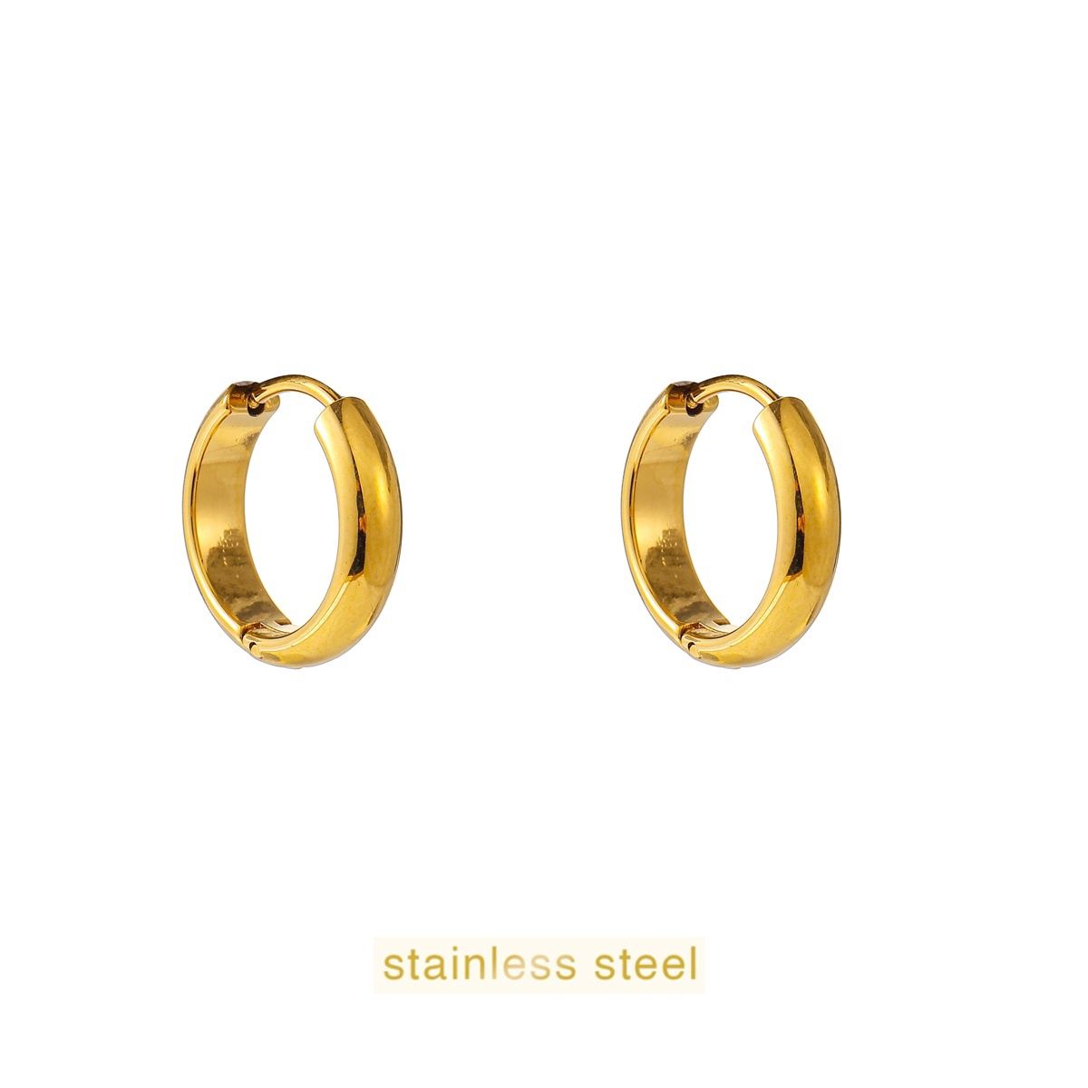 Essential Hoop 4mmx12mm - Gold