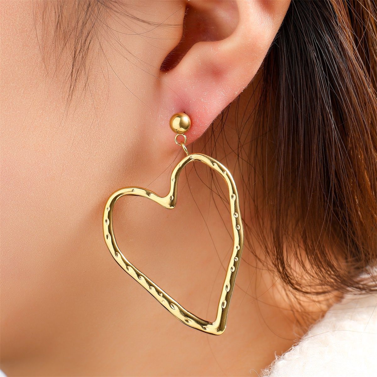 Heart Dangle - Gold