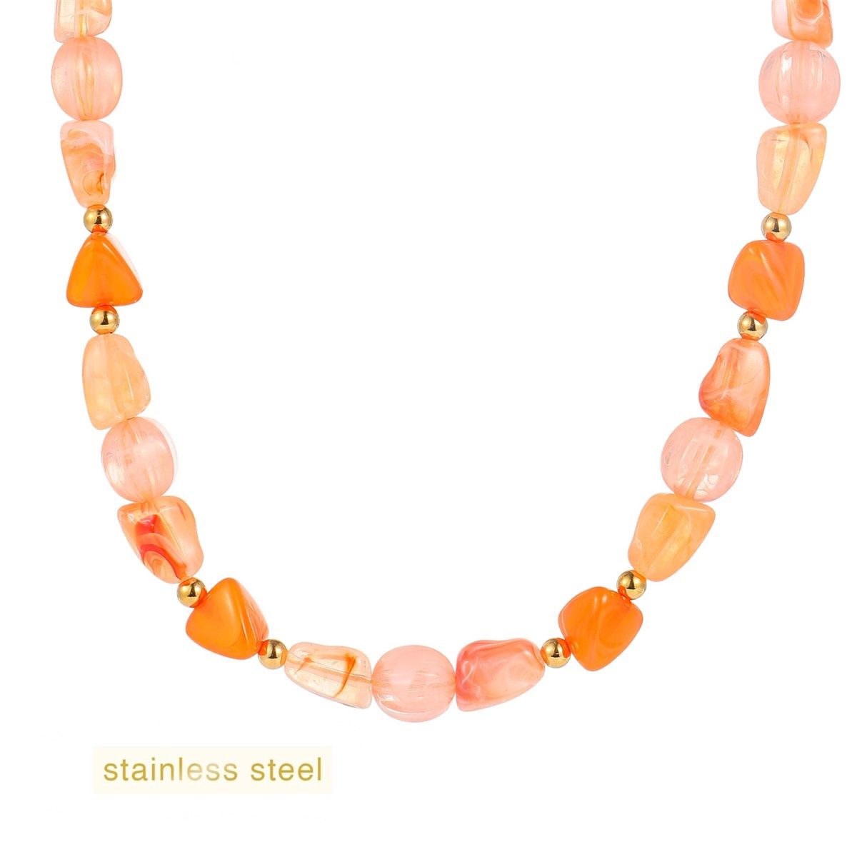 Long Stones - Pink / Orange