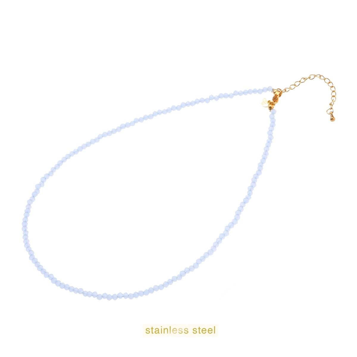 Beads Necklace - Blue